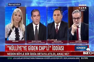 Habertürk'te canlı yayın kavgası! Deniz Zeyrek yayını terk etti