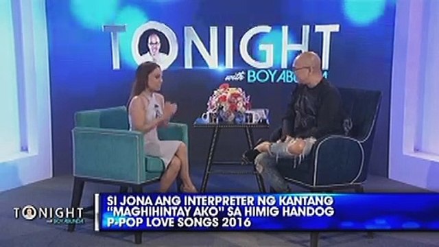 Jona, nagbigay ng sample ng Himig Handog entry na Maghihintay Ako