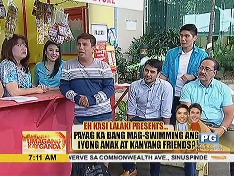 Eh Kasi Lalaki presents: Payag ka bang mag-swimming ang iyong anak at kanyang friends?