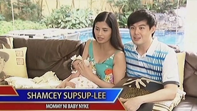 Shamcey at Lloyd, masayang masaya sa paglabas ni baby Nyke