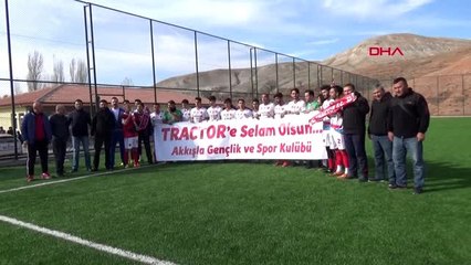 Spor mustafa denizli'nin çalıştırdığı takıma, kayseri'den dostluk selamı