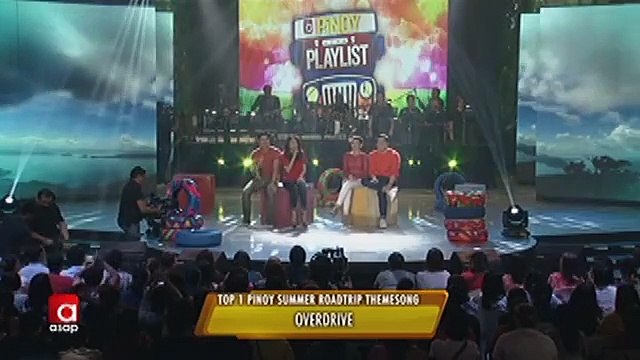 Piolo, Sarah, Toni and Luis sing the ultimate summer song of today on ASAP Pinoy Playlist