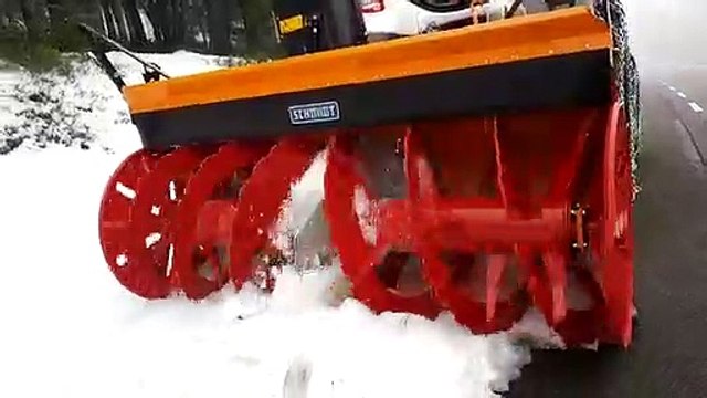 Lepuix : une nouvelle fraise à neige pour le Ballon d'Alsace