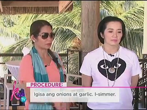 Butong Gata and Chicken recipe