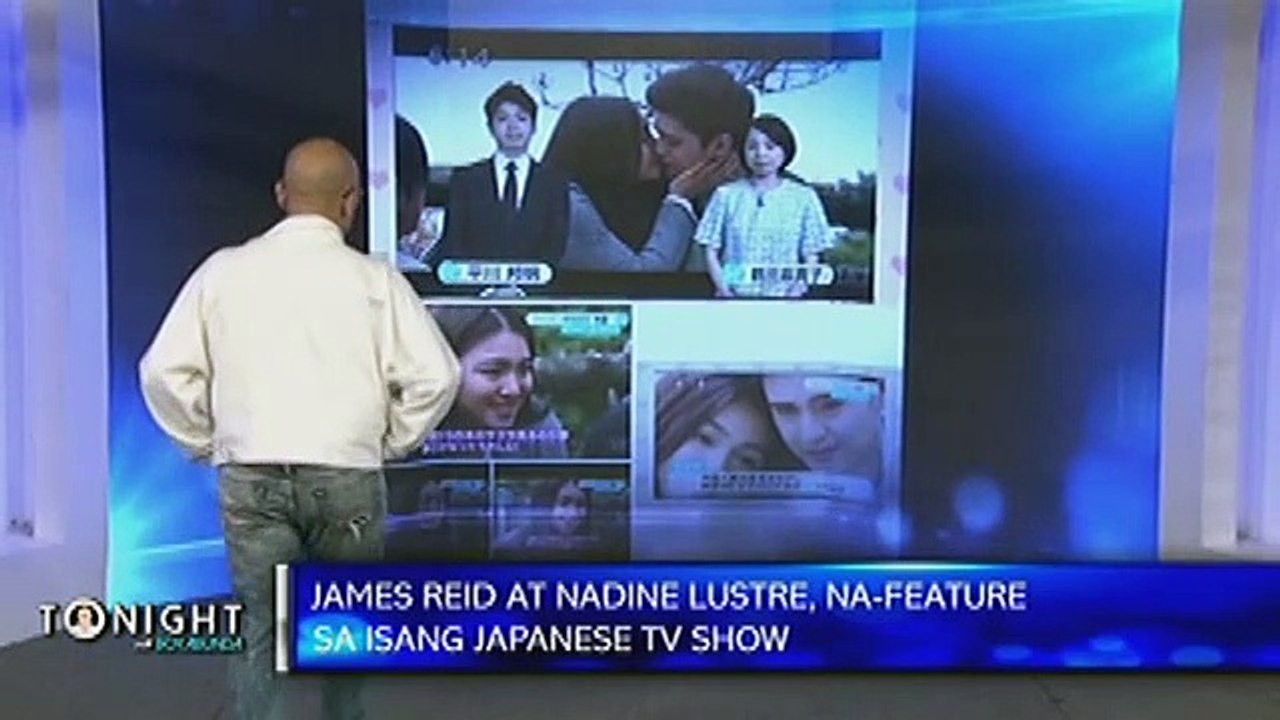 James Reid and Nadine Lustre, featured in a Jap...