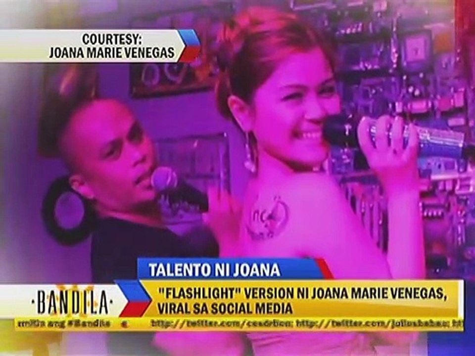 Flashlight version ni Joana Marie Venegas, Viral Social Media