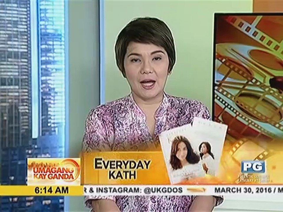 Book launch ng 'Everyday Kath', sa April 10 na