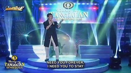 Semi-Finals Round 3: Jaime Navarrosings Michael Bolton’sSaid I Love You... But I Lied