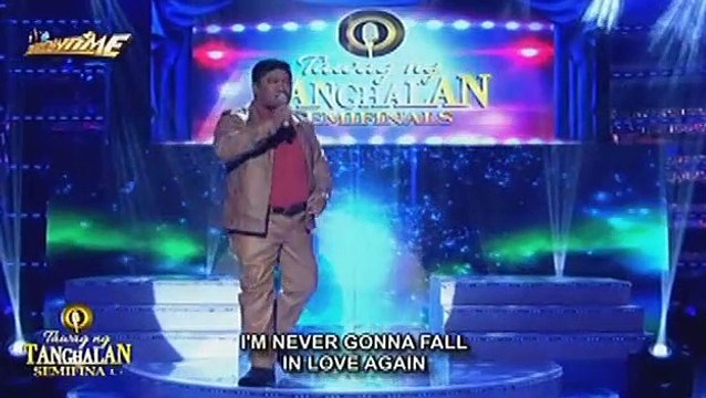 Semi-Finals Round 3: Dominador Alviola Jr. sings Tom Jones' I'll Never Fall In Love Again