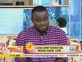I Love OPM Touristar, Moses Akoh live!