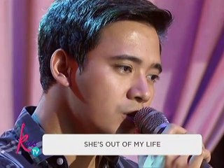 Erik Santos sings She's Out Of My Life