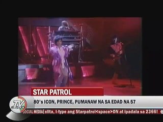 80's Icon, Prince, pumanaw na sa edad na 57