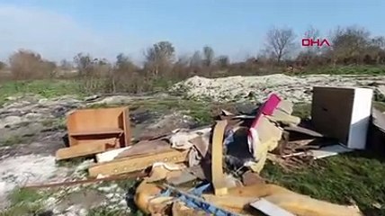 Büyükçekmece ve Arnavutköy'deki tarım alanlarını moloz ve çöple doldurdular