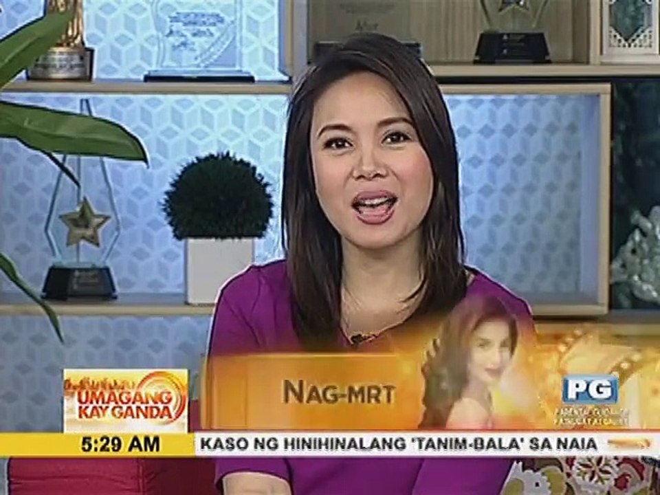 Anne Curtis, muling sumakay ng MRT