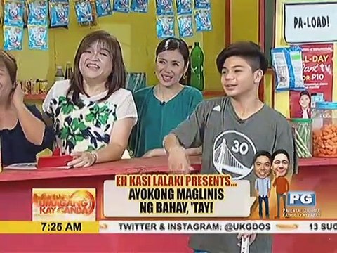 Eh Kasi Lalaki presents: Ayokong maglinis ng bahay, 'tay!