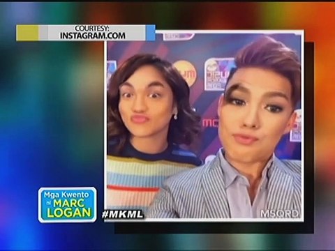 Patok na patok na palitan ng mukha ng celebrites sa Mga Kwento ni Marc Logan