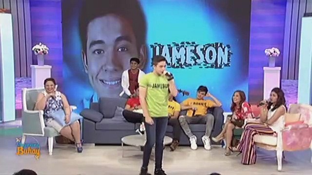 Di lang marunong humataw si Jameson magaling din mag beatbox