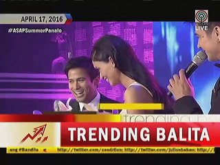 Sam Milby, kinilig sa production number nila ni Pia Wurtzbach