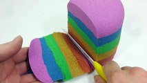 Kinetic Sand Rainbow Cake Surprise Eggs Toys Toys For Kids