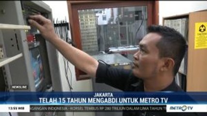 15 Tahun Mengabdi Sebagai Teknisi Transmisi Metro TV