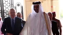 - Cumhurbaşkanı Erdoğan, Katar emiri Al Sani ile görüştü