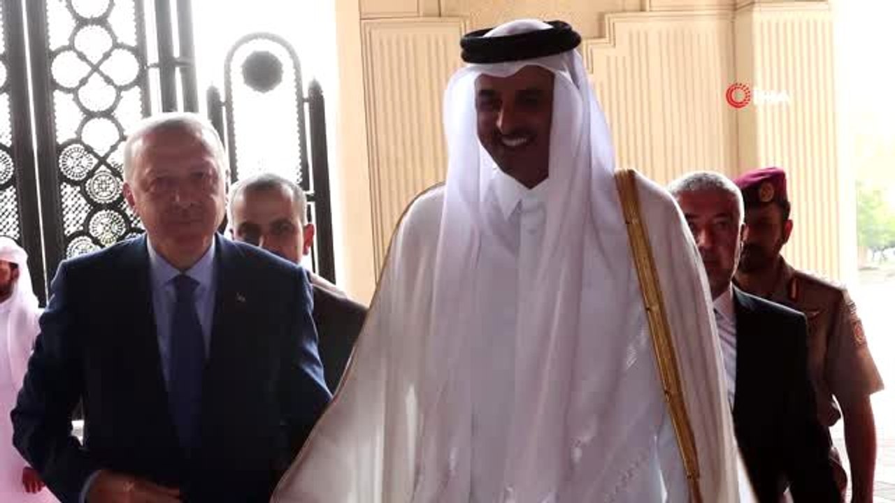 - Cumhurbaşkanı Erdoğan, Katar emiri Al Sani ile görüştü