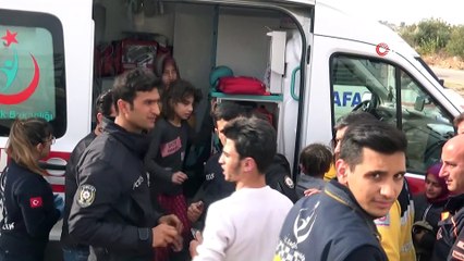 Baraka yangınında 13 çocuk son anda kurtarıldı