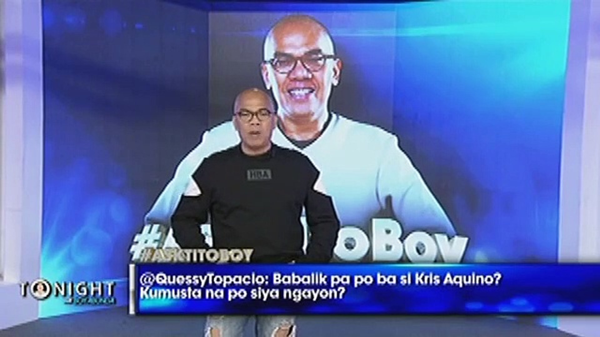 Ask Tito Boy: Will Kris Aquino return to showbiz?