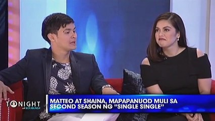 What should viewers expect from Matteo Guidicelli and Shaina Magdayao's characters in Single Single