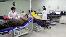 Dia do Doador de Sangue: Militares do Exército realizam doação no Hemocentro