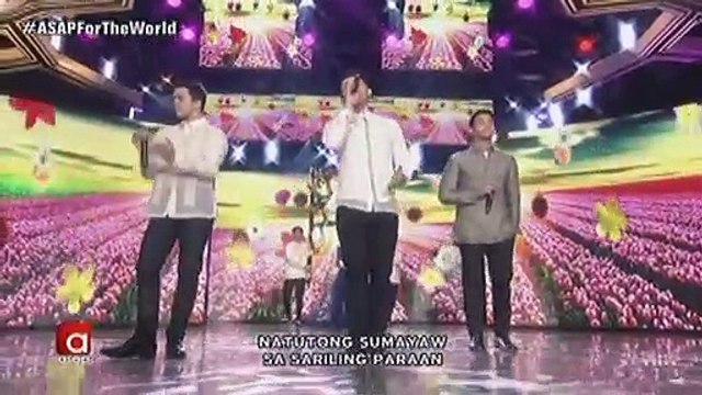 Next generation Heartthrobs Inigo, Elmo and Diego serenade Janella, Sue, Ylona and Andrea