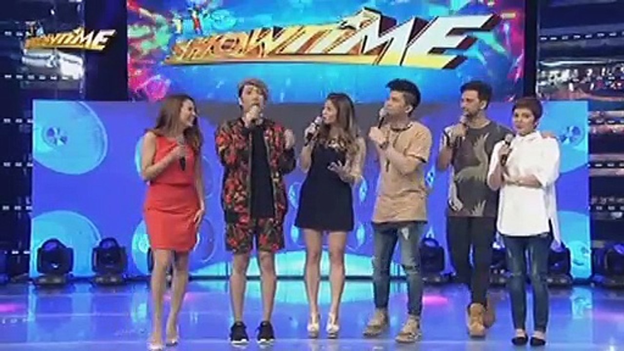 Anne, Karylle, Vhong, Billy at Tsang Amy may version ng May Tatlong Bibe