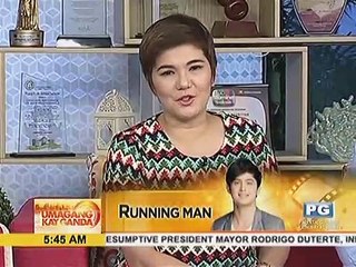 James Reid, sumabak sa running man challenge kahit may injury