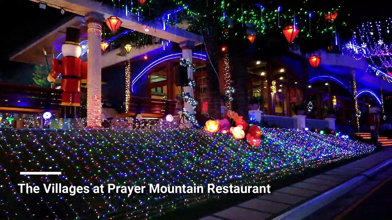 The Villages at Prayer Mountain by Night