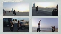 James at Nadine, nag-enjoy sa sunset sa Jumeirah beach