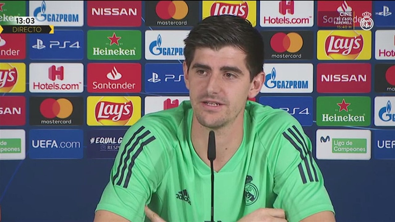Thibaut Courtois: "No creo que las prioridades de Bale sean Gales, golf y el Madrid"