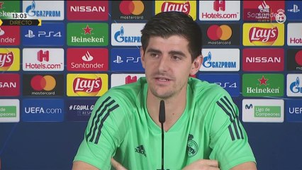 Thibaut Courtois: "No creo que las prioridades de Bale sean Gales, golf y el Madrid"