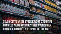 Les aliments industriels vendus en France contiennent de moins en moins d’additifs