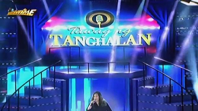 Nanay Belter of Albay Junielyn Sarte sings The Greatest Performance
