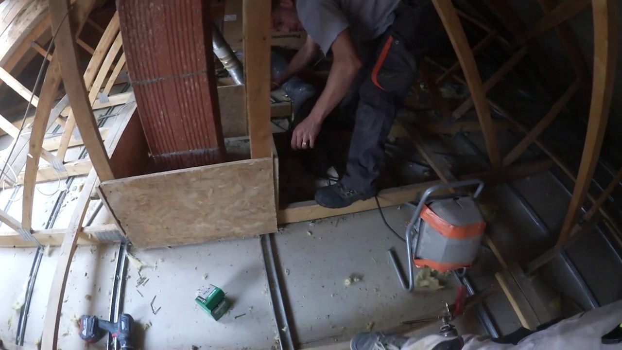 soufflage isolation comble perdu soprema univercell faire isolation à 1 € euro Perlite efiperl cheminée protection feu