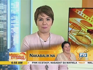 Cannes Best Actress Jaclyn Jose at cast ng 'Ma' Rosa', nakabalik na sa bansa