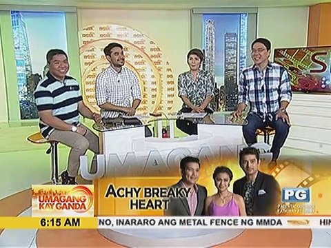 Jodi Sta. Maria, Richard Yap at Ian Veneracion, bibida sa 'Achy Breaky Hearts'
