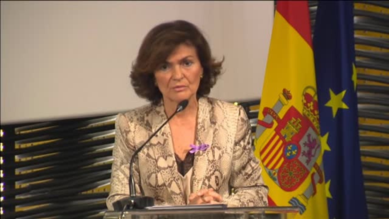 Calvo defiende la firmeza de la sociedad frente a aquellos que niegan la violencia machista