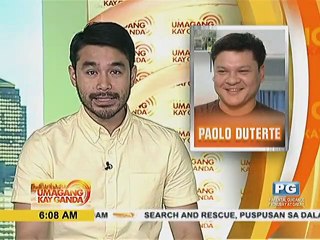 Paolo Duterte, ipinakilala ang kanyang pamilya sa media