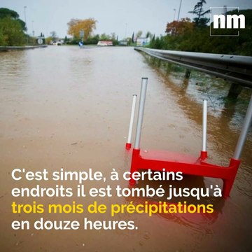 Cumuls de pluie historiques, difficultés de circulation, foyers privés d'électricité: voici votre brief info de ce lundi sur les intempéries