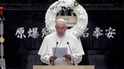 Pope visits Japan for first time in 38 years