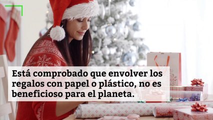 ¿Cómo envolver tus regalos de manera original y sostenible?