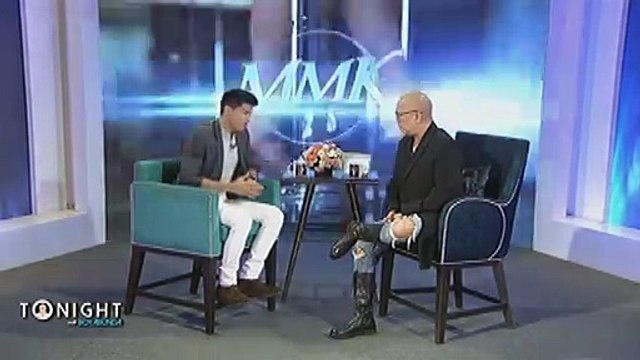 Vin Abrenica says he really played instruments and sang for his role on MMK