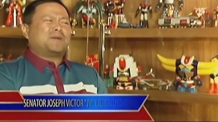 Senator JV Ejercito, ipinakita ang kanyang toy collection