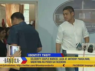 Celebrity couple Maricel Laxa at Anthony Pangilinan, nabiktima ng poser sa facebook